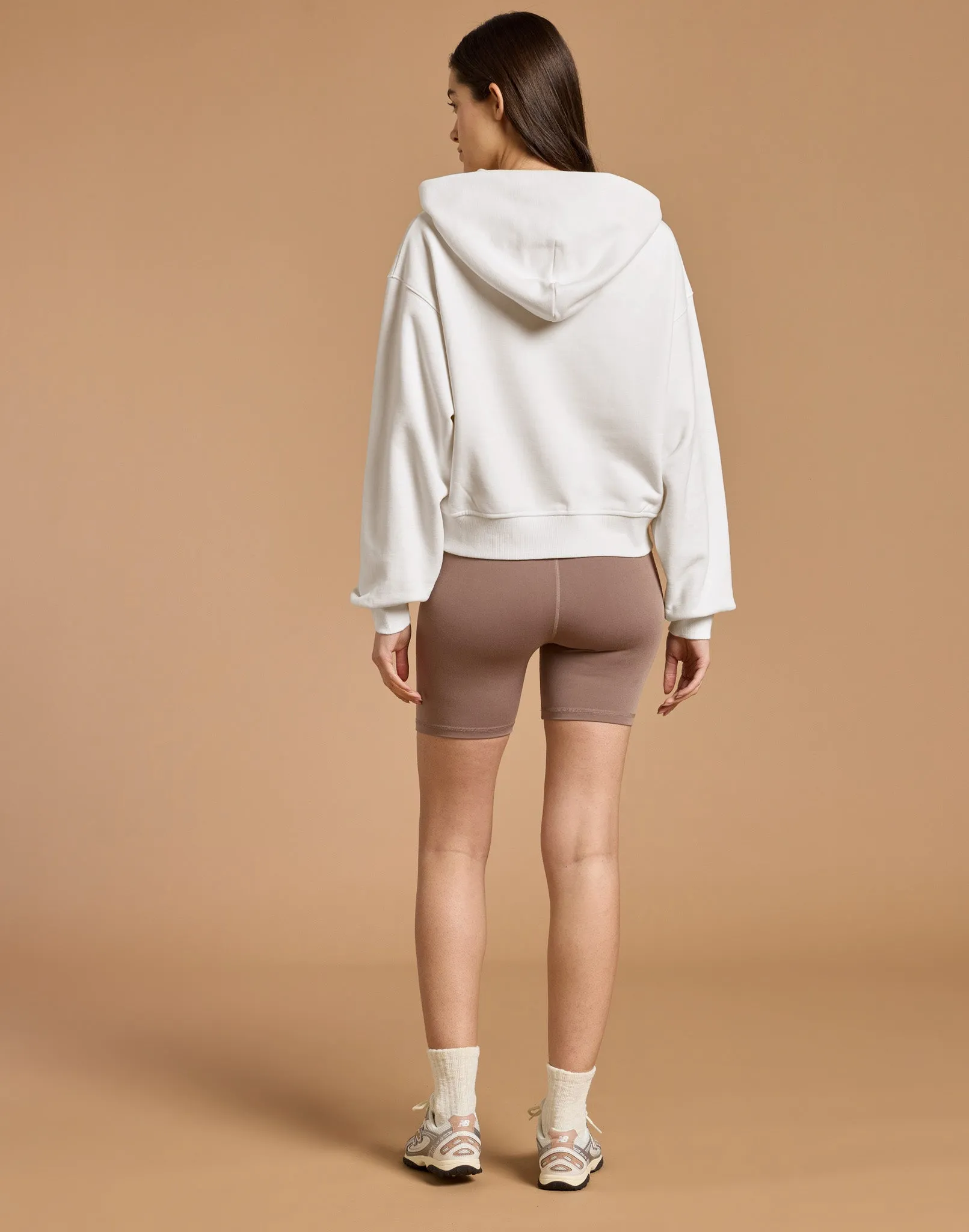 Daily Zip Hoodie in Warm White sold by Gym+Coffee product image thumbnail 4