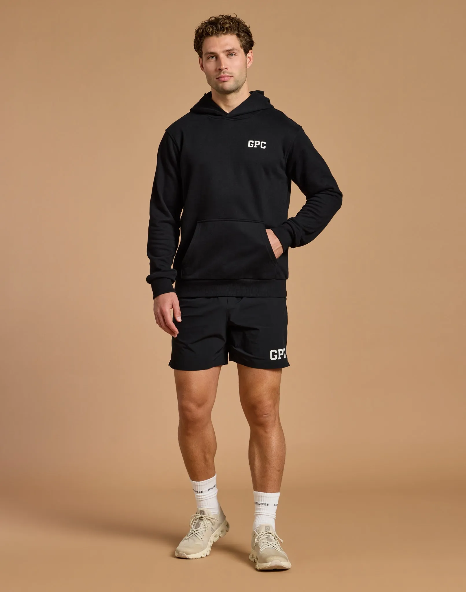 GPC Train Hoodie in Black sold by Gym+Coffee product image thumbnail 2