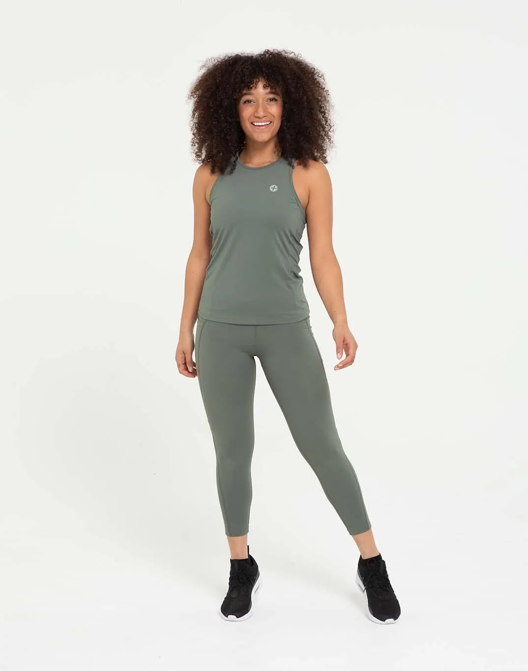 Activate Vest in Khaki sold by Gym+Coffee product image thumbnail 3