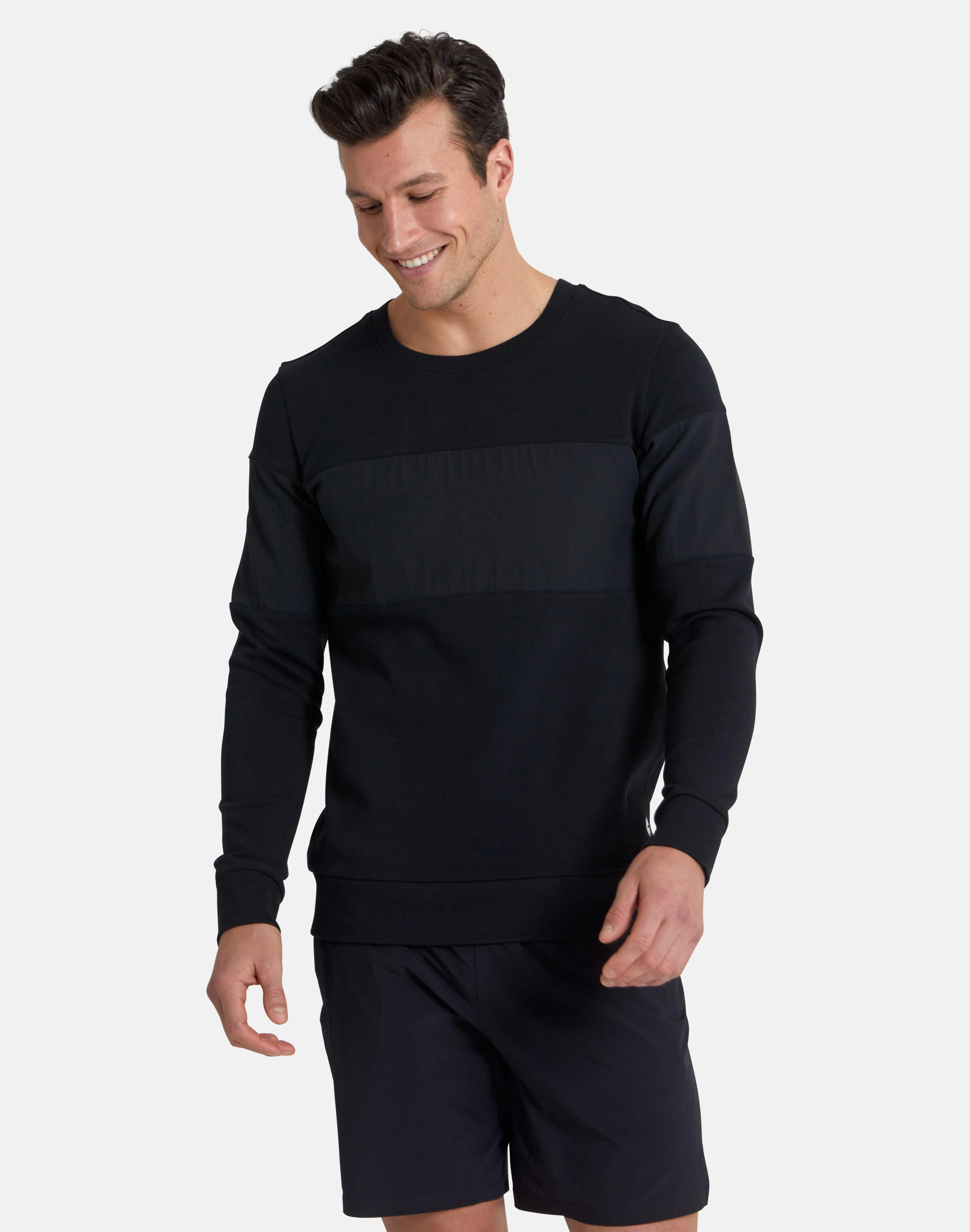 Horizon Crew in Black sold by Gym+Coffee product image thumbnail 5