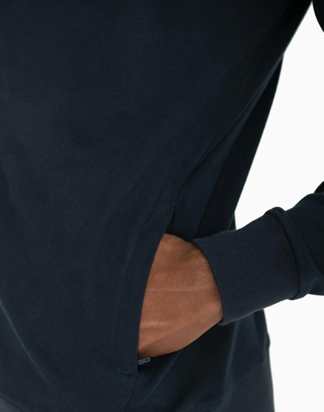 Chill Half Zip in Obsidian sold by Gym+Coffee product image thumbnail 2