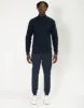 Chill Half Zip in Obsidian sold by Gym+Coffee