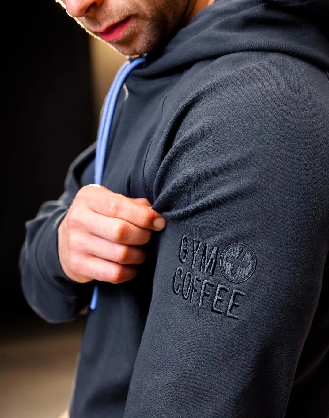 Chill Hoodie in Obsidian sold by Gym+Coffee product image thumbnail 2