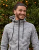 Mens Grey Fleck Hoodie sold by Gym+Coffee