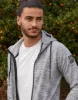 Mens Grey Fleck Hoodie sold by Gym+Coffee