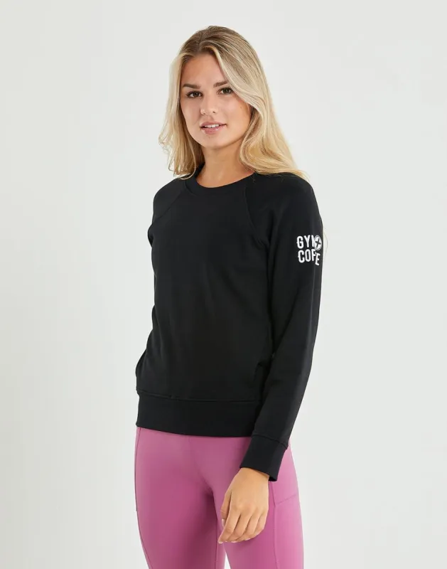 Chill Crew in Black sold by Gym+Coffee