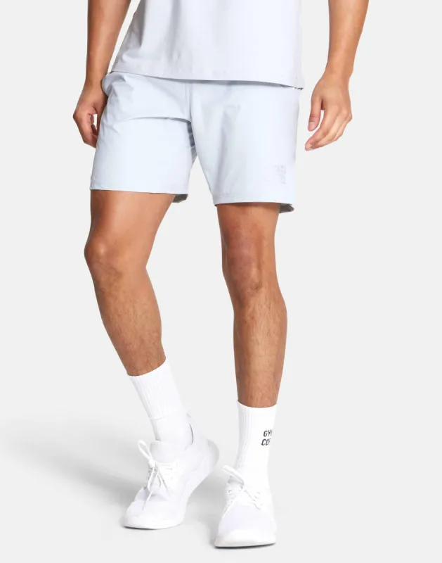 Daybreak 7" Shorts in Marble Grey sold by Gym+Coffee