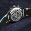 Out Of Order 001-23.AZ.AZ Men's Sporty Cronografo Azure Wristwatch sold by H.S. Johnson