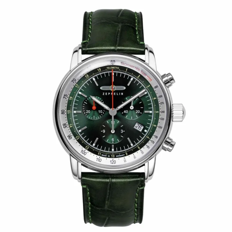 Zeppelin 8888-4 Men's LZ-14 Marine Chronograph Watch made by H.S. Johnson