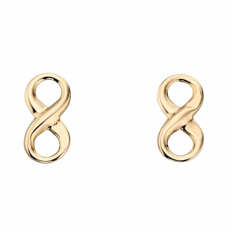 Elements Gold GE2157 Infinity Symbol Earrings sold by H.S. Johnson