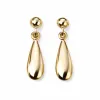 Elements Gold GE2067 Plain Teardrop Earrings sold by H.S. Johnson