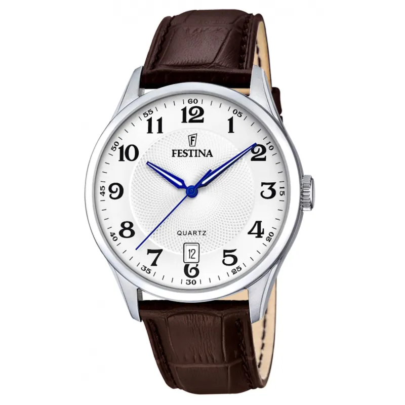 Festina F20426/1 Men's Brown Leather Watch sold by H.S. Johnson