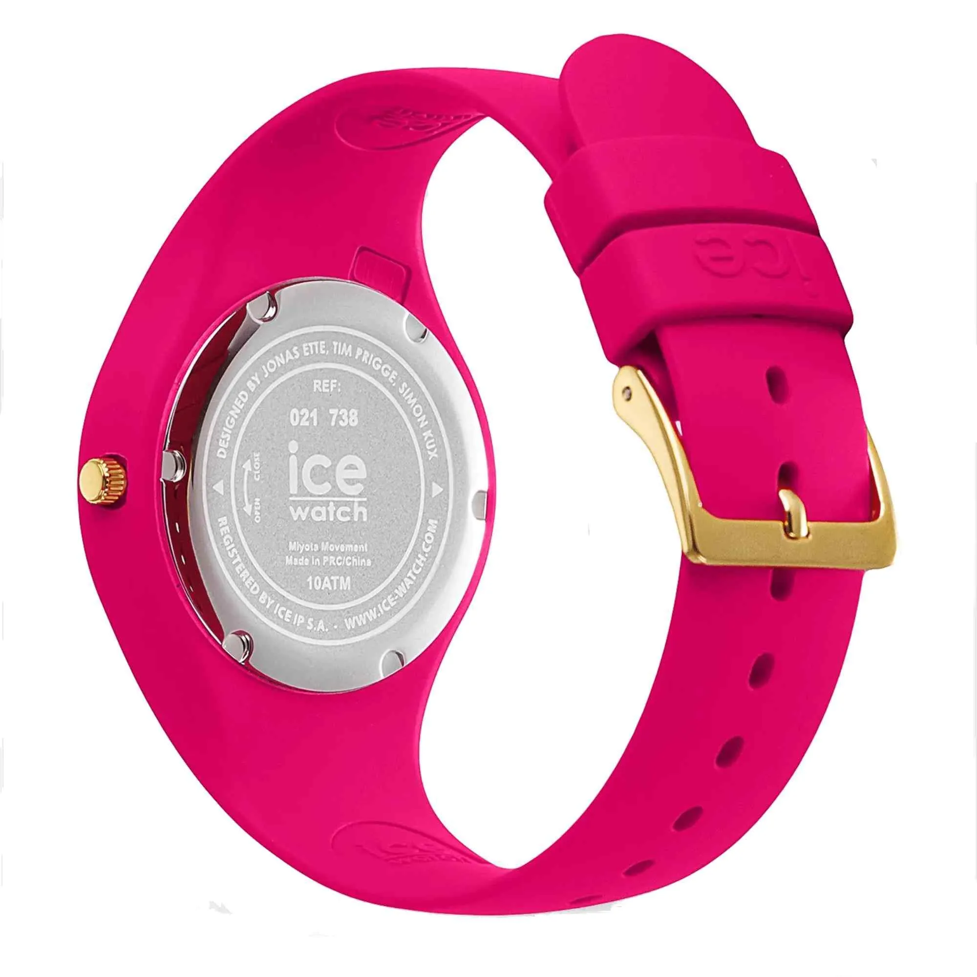 Ice 021738 Flower Fuschia Blossom Wristwatch sold by H.S. Johnson product image thumbnail 4