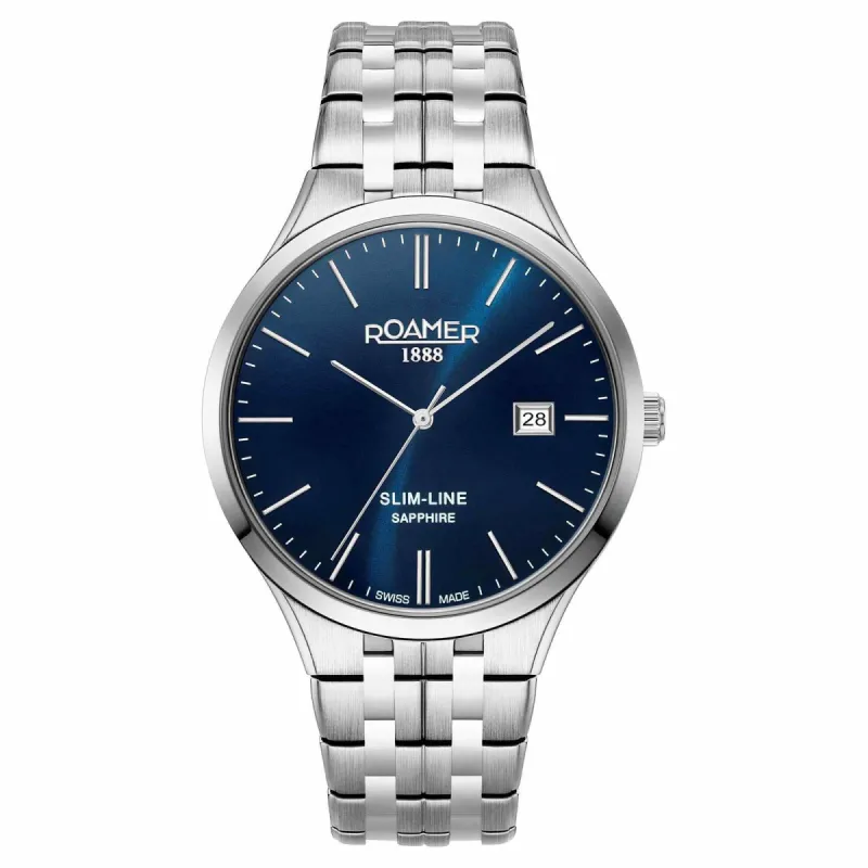 Roamer 512833 41 45 20 Men's Slim Line Classic Wristwatch sold by H.S. Johnson