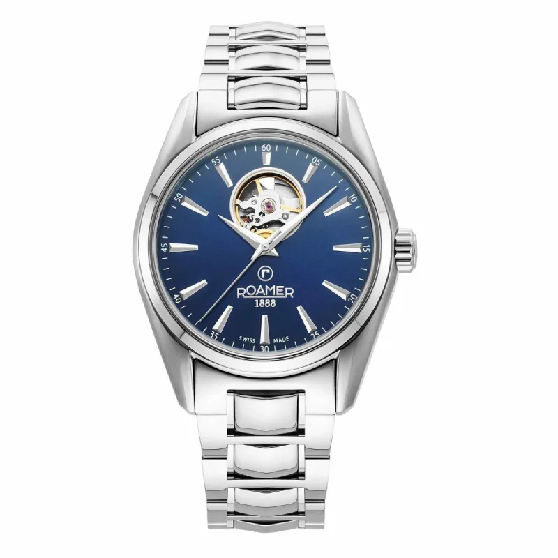 Roamer 984985 41 45 20 Searock Master Blue Automatic Watch made by H.S. Johnson