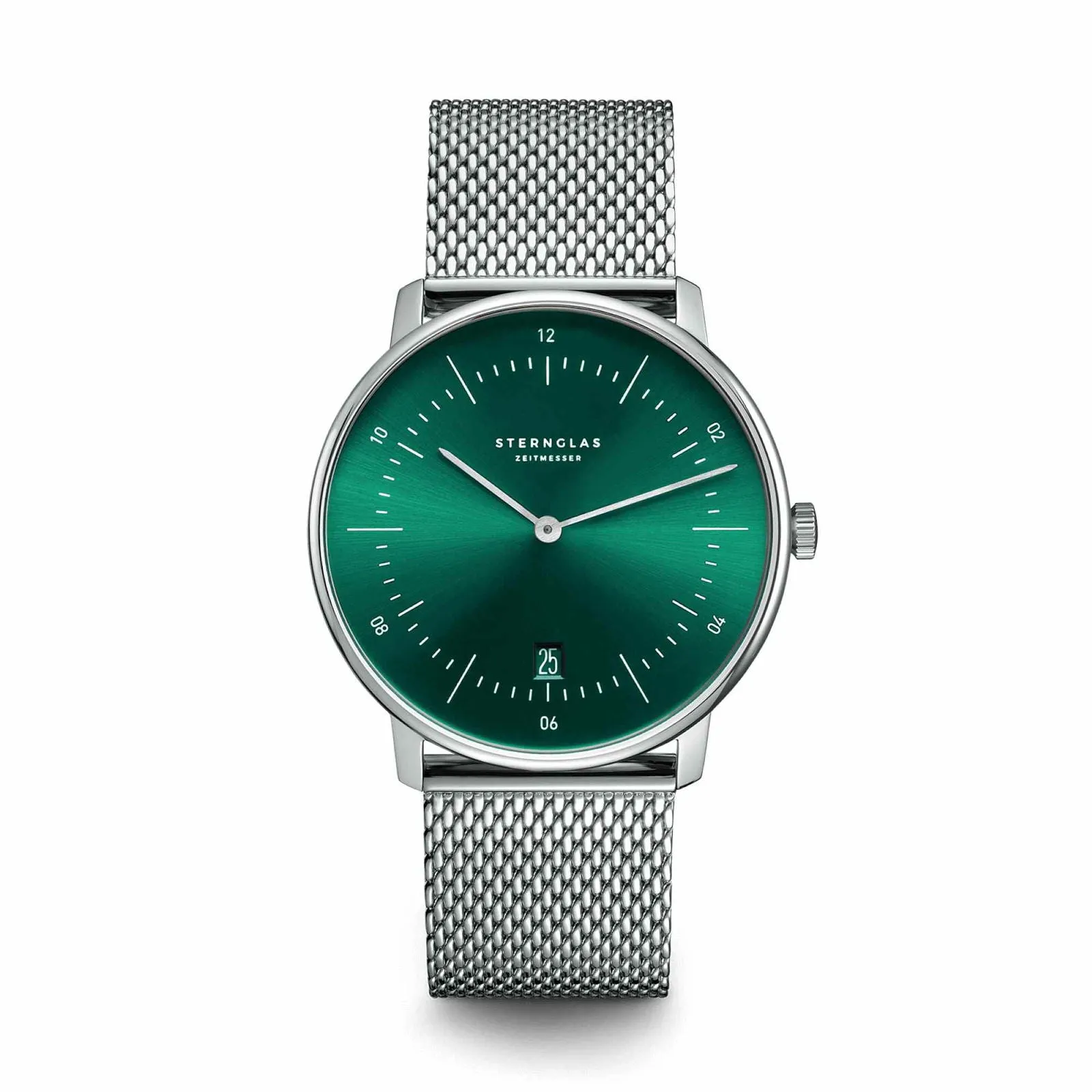 Sternglas S01-NA08-MI04 Men's Green Dial Naos Wristwatch sold by H.S. Johnson