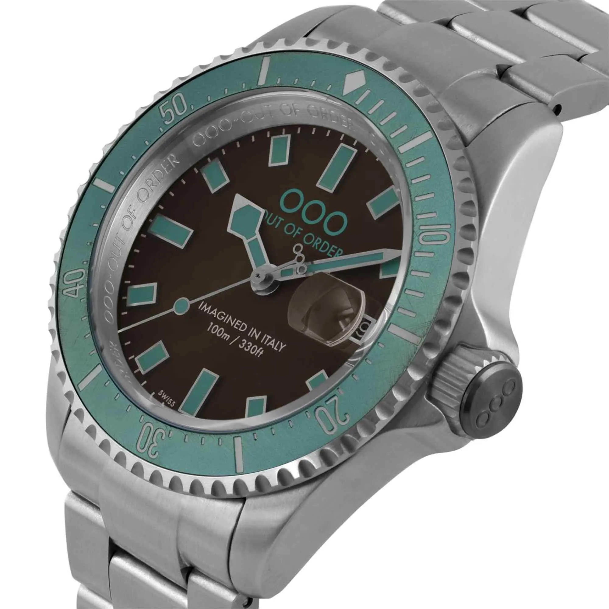 Out Of Order 001-27.TU.MS.SS Casanova Ultra Brushed Wristwatch sold by H.S. Johnson product image thumbnail 4