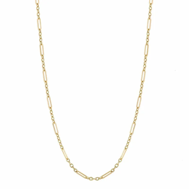 Elements Gold GN366 Mixed Length Link Chain Necklace sold by H.S. Johnson