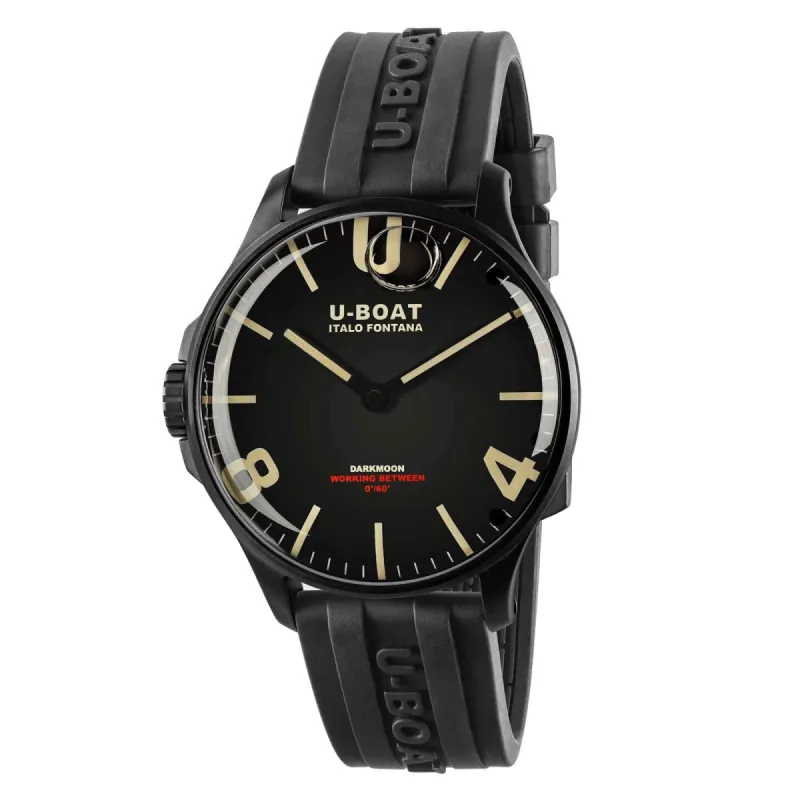 U-Boat 8464/C Darkmoon 44mm Steel Wristwatch sold by H.S. Johnson