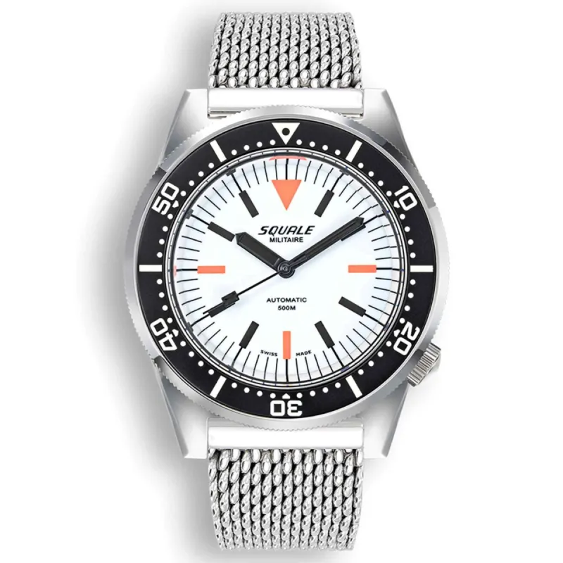 Squale 1521FUMIWT.ME20 Full Luminous Militaire Diver Wristwatch sold by H.S. Johnson