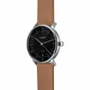 Sternglas S02-NA03-PR01 Men's Naos Automatic Brown Strap Wristwatch sold by H.S. Johnson