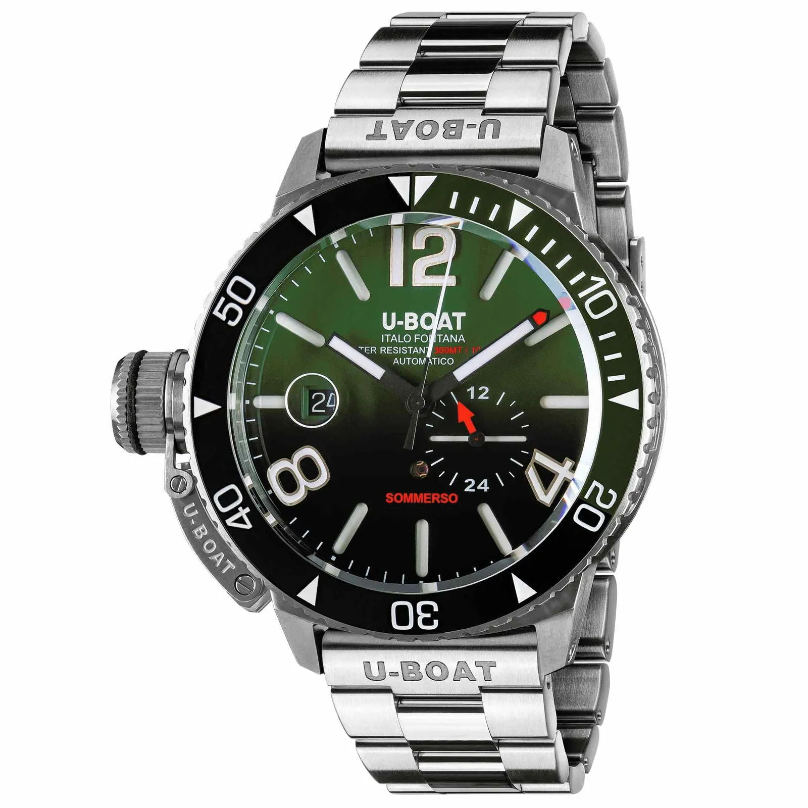 U-Boat 9520/MT Sommerso Ceramic Green Watch sold by H.S. Johnson