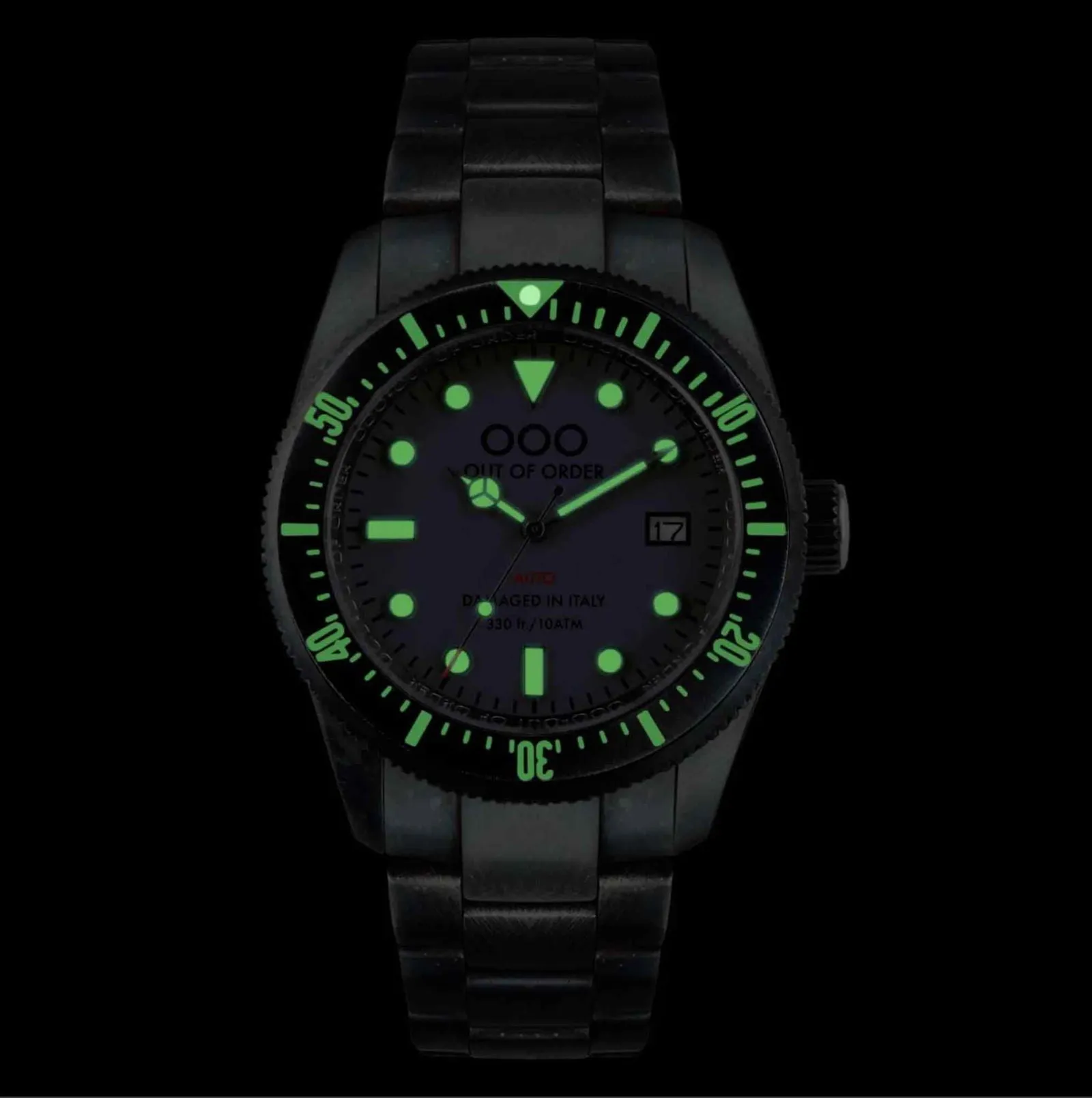 Out Of Order 001-16.2.BL Men's Blue Auto 2.0 Wristwatch sold by H.S. Johnson product image thumbnail 2