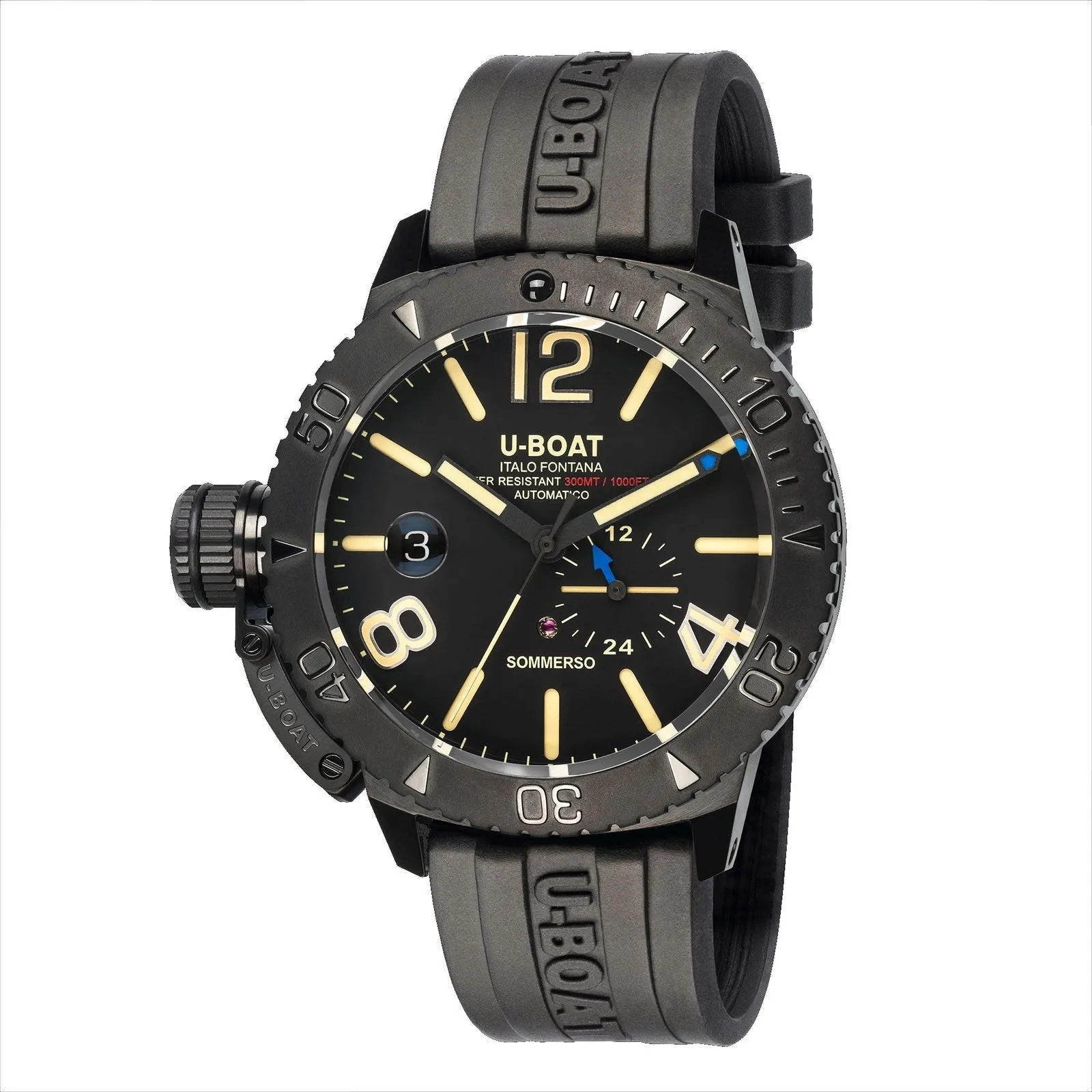 U-Boat 9015 Sommerso DLC Black Watch sold by H.S. Johnson