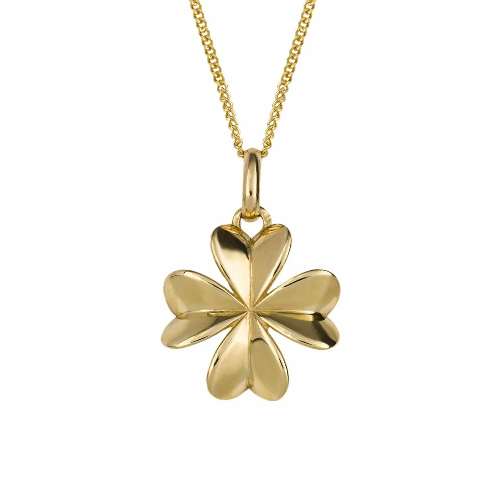 Elements Gold GP2296 Four Leaf Clover Pendant Only sold by H.S. Johnson