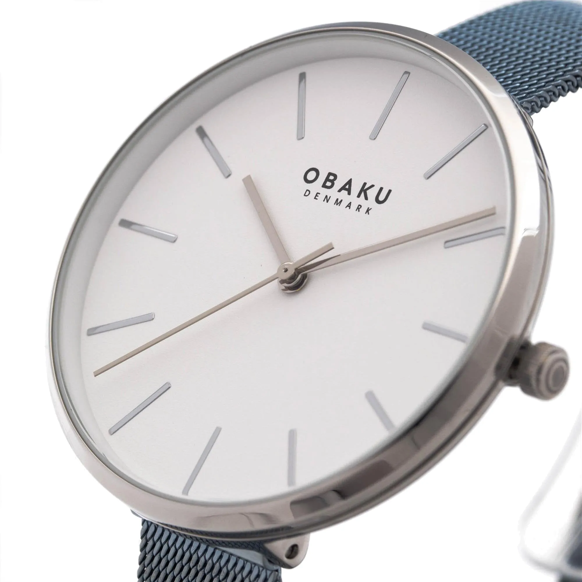 Obaku V211LXCIMA Mynte-Iceblue Women's Steel Mesh Wristwatch sold by H.S. Johnson product image thumbnail 2