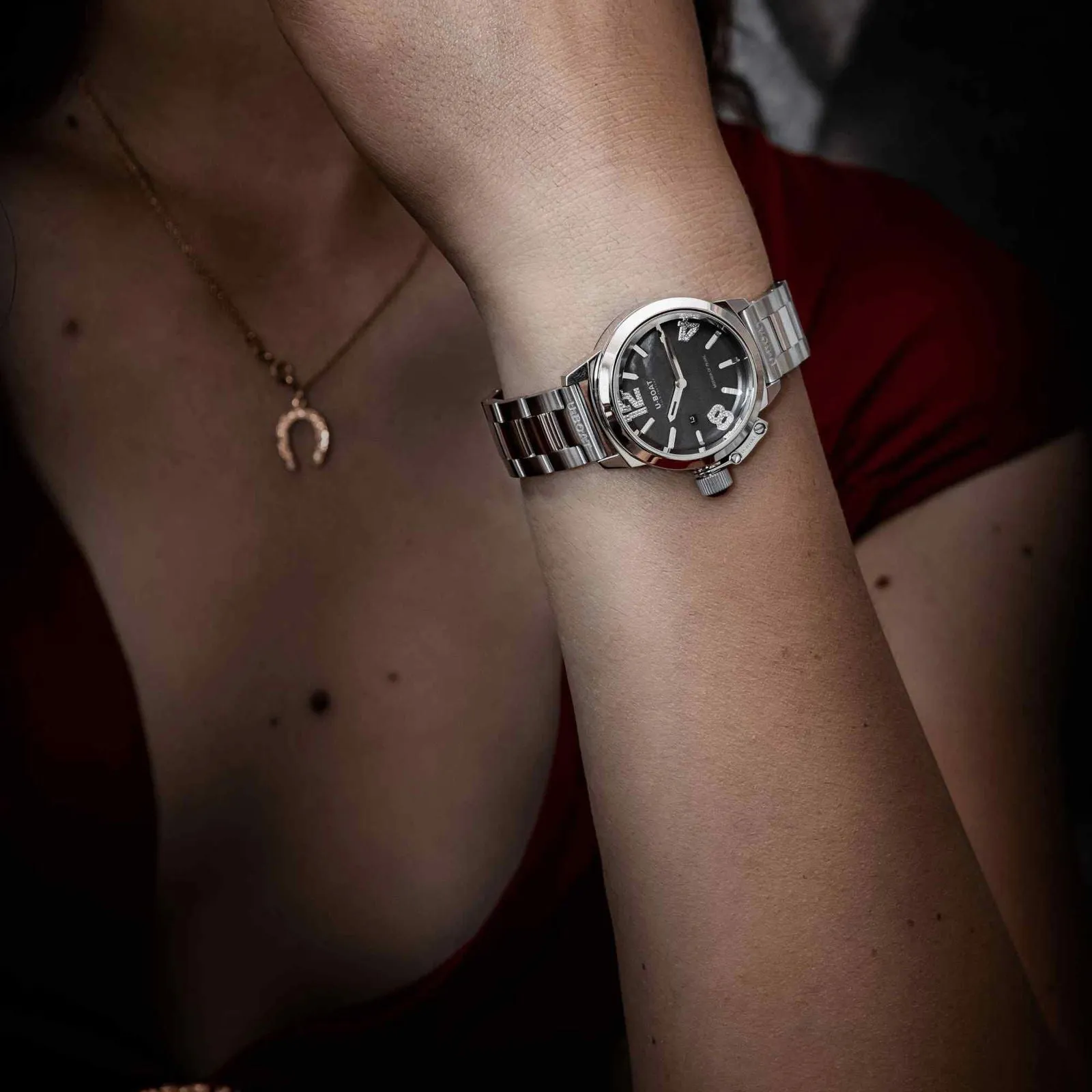 U-Boat 8899 Classico Lady 30mm Black Wristwatch sold by H.S. Johnson product image thumbnail 3