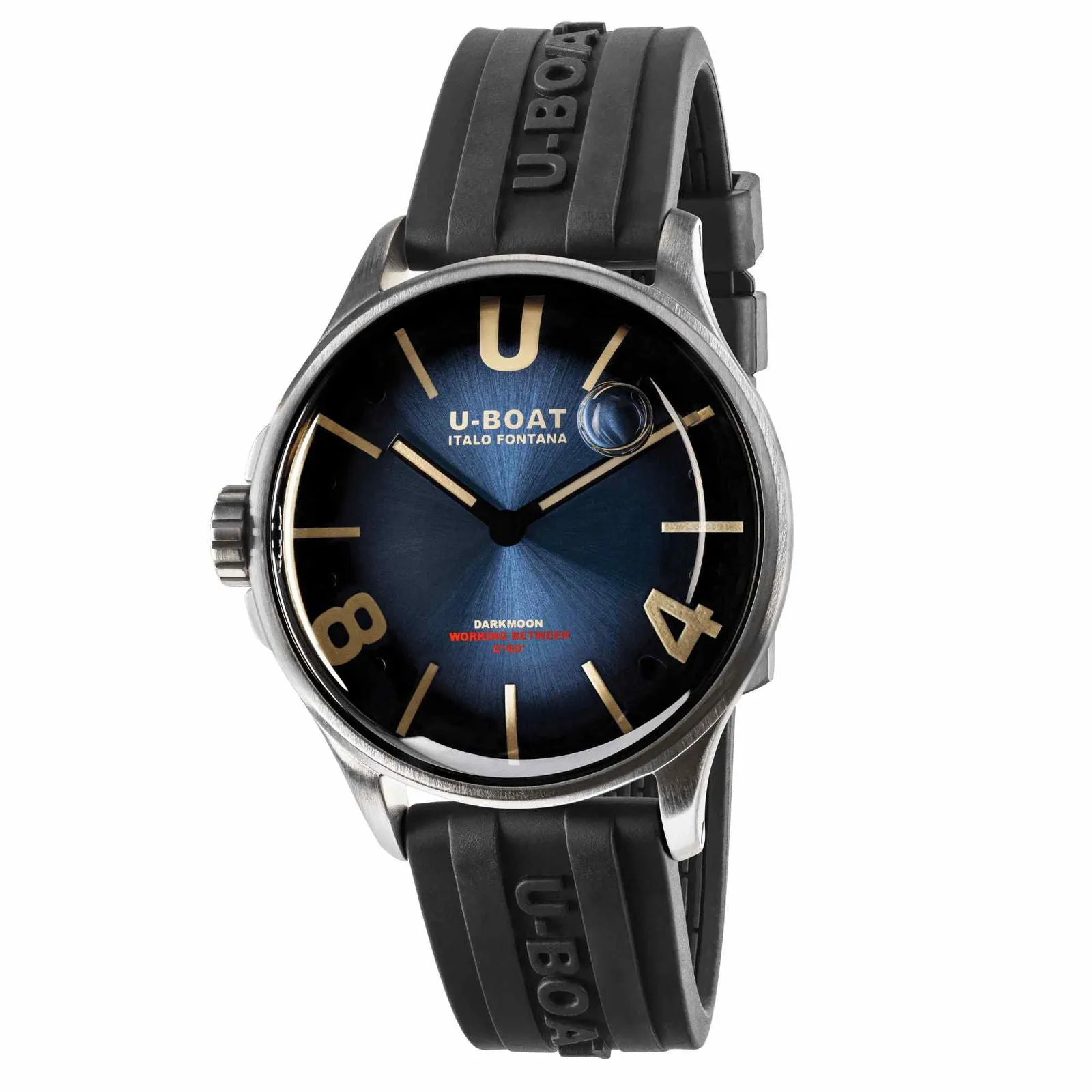 U-Boat 9021/B Darkmoon 40mm Blue SS Wristwatch sold by H.S. Johnson