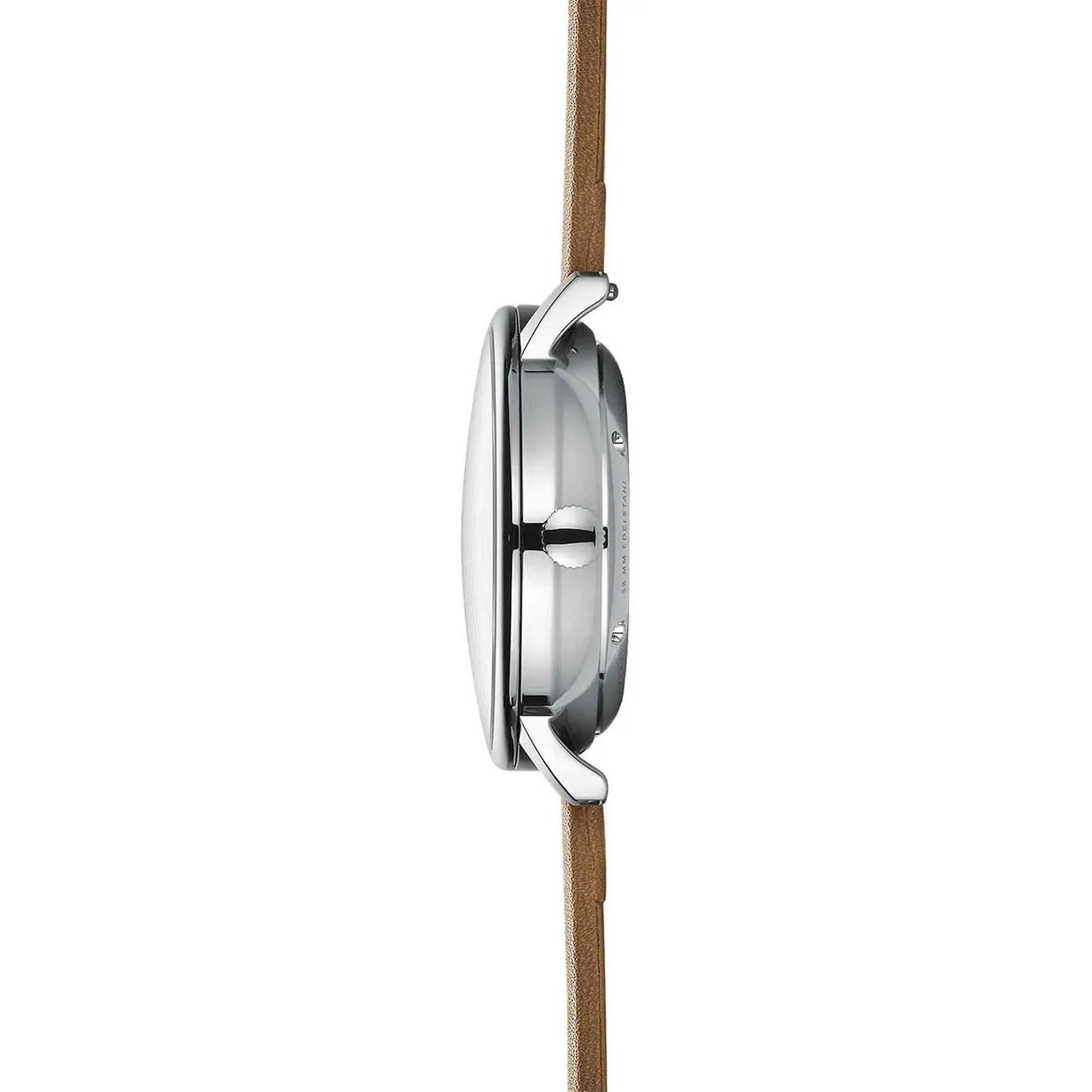 Sternglas S02-NA01-PR01 Men's Naos Automatic Brown Leather Strap Wristwatch sold by H.S. Johnson product image thumbnail 3