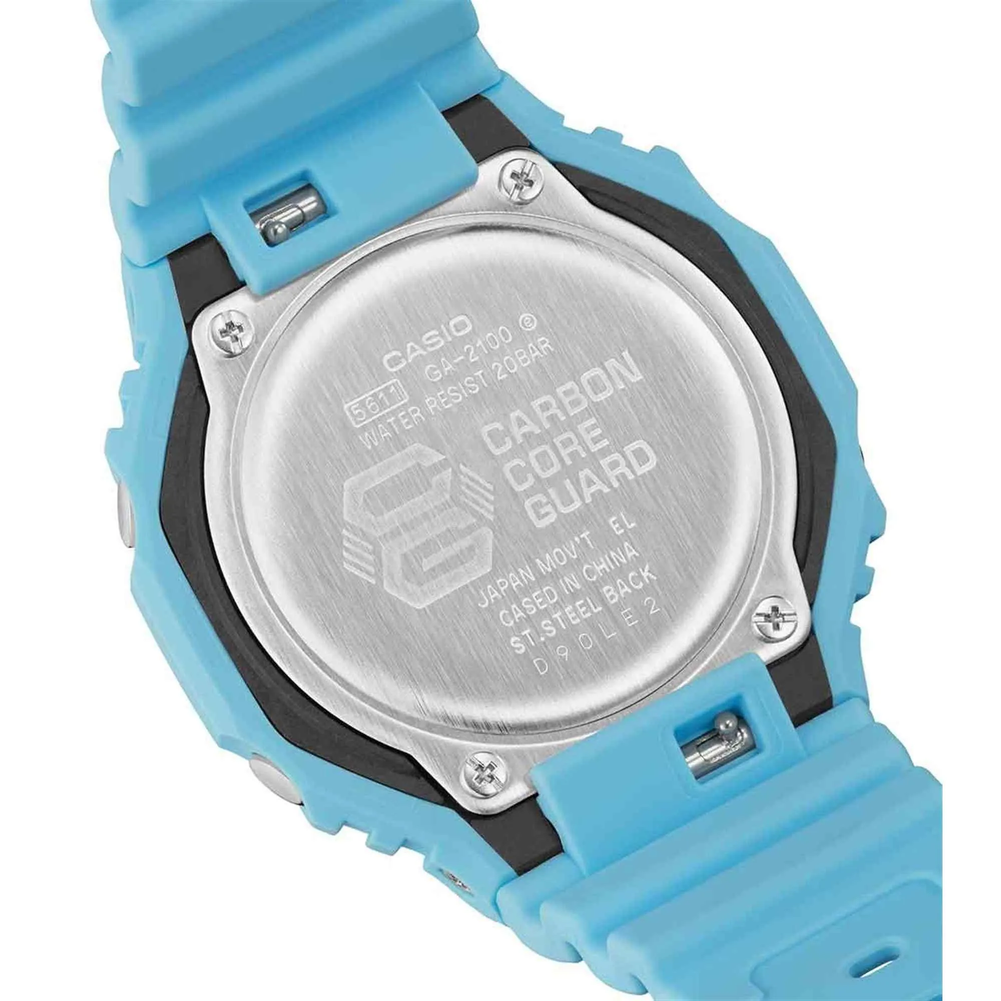 G-Shock GA-2100-2A2ER One Tone 2100 Wristwatch sold by H.S. Johnson product image thumbnail 5