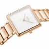 Obaku V259LXVISV Women's Firkant-Fuschia Wristwatch sold by H.S. Johnson