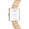 Obaku V259LXVISV Women's Firkant-Fuschia Wristwatch sold by H.S. Johnson