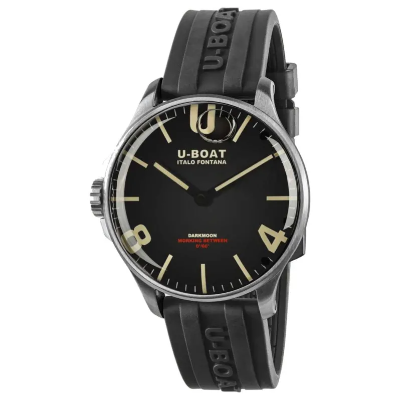 U-Boat 8463/B Darkmoon 44mm Steel Wristwatch sold by H.S. Johnson