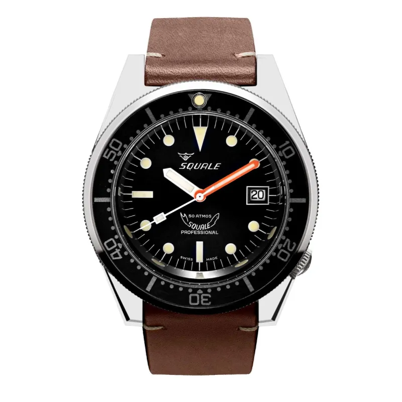 Squale 1521CL.PS 500 Meter Swiss Automatic Dive Wristwatch sold by H.S. Johnson