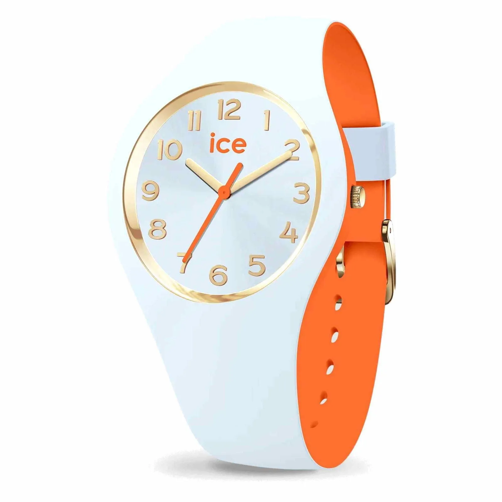 Ice 023278 Duo Chic Light Blue Orange Wristwatch sold by H.S. Johnson