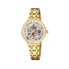 Festina F20617/1 Women's Gold Tone Steel Bracelet Automatic Wristwatch sold by H.S. Johnson