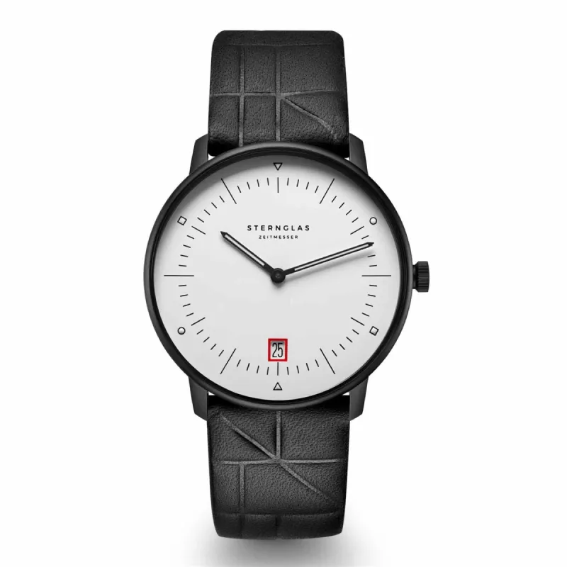 Sternglas S01-NAB15-EB09 Naos Edition Bauhaus III Wristwatch sold by H.S. Johnson