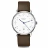 Sternglas S02-NA01-PR04 Men's Naos Automatic Brown Leather Strap Wristwatch sold by H.S. Johnson