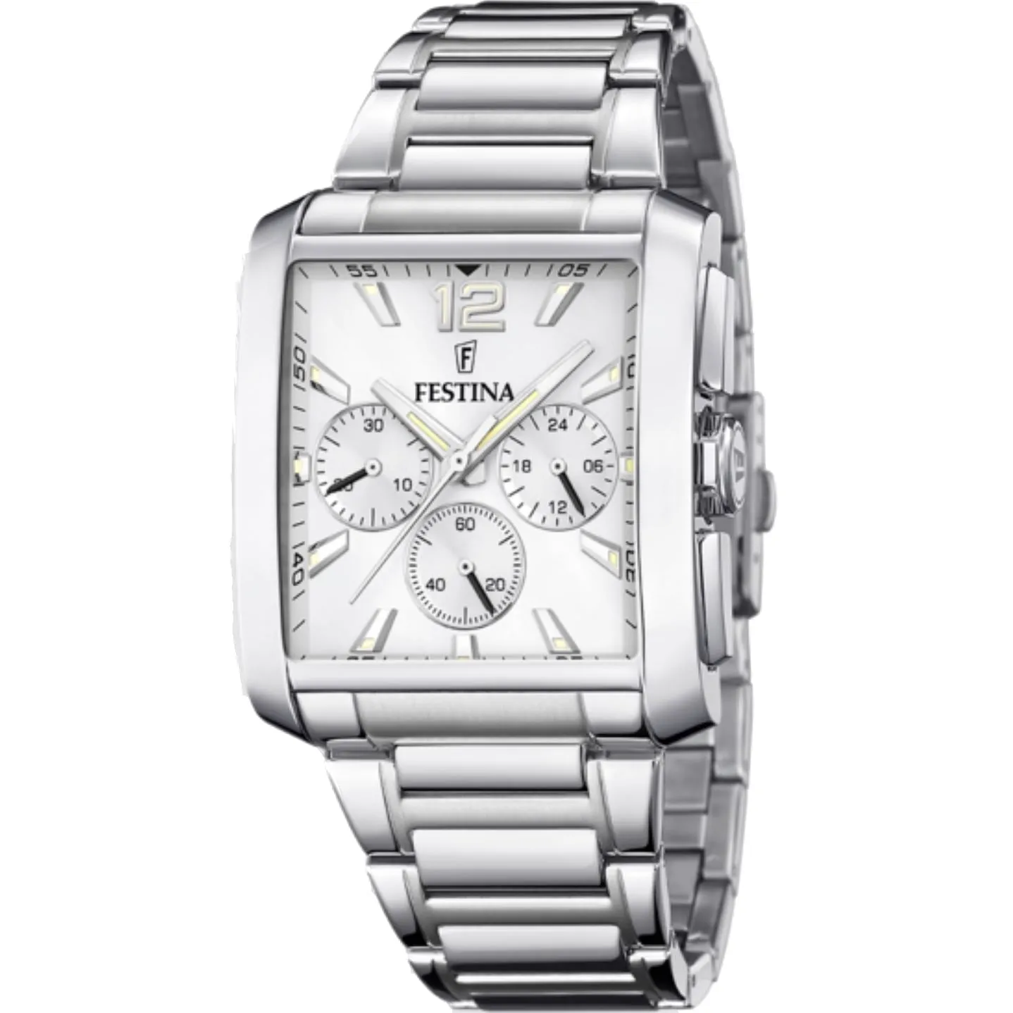 Festina F20635/1 Men's Chronograph Silver Tone Bracelet Watch sold by H.S. Johnson