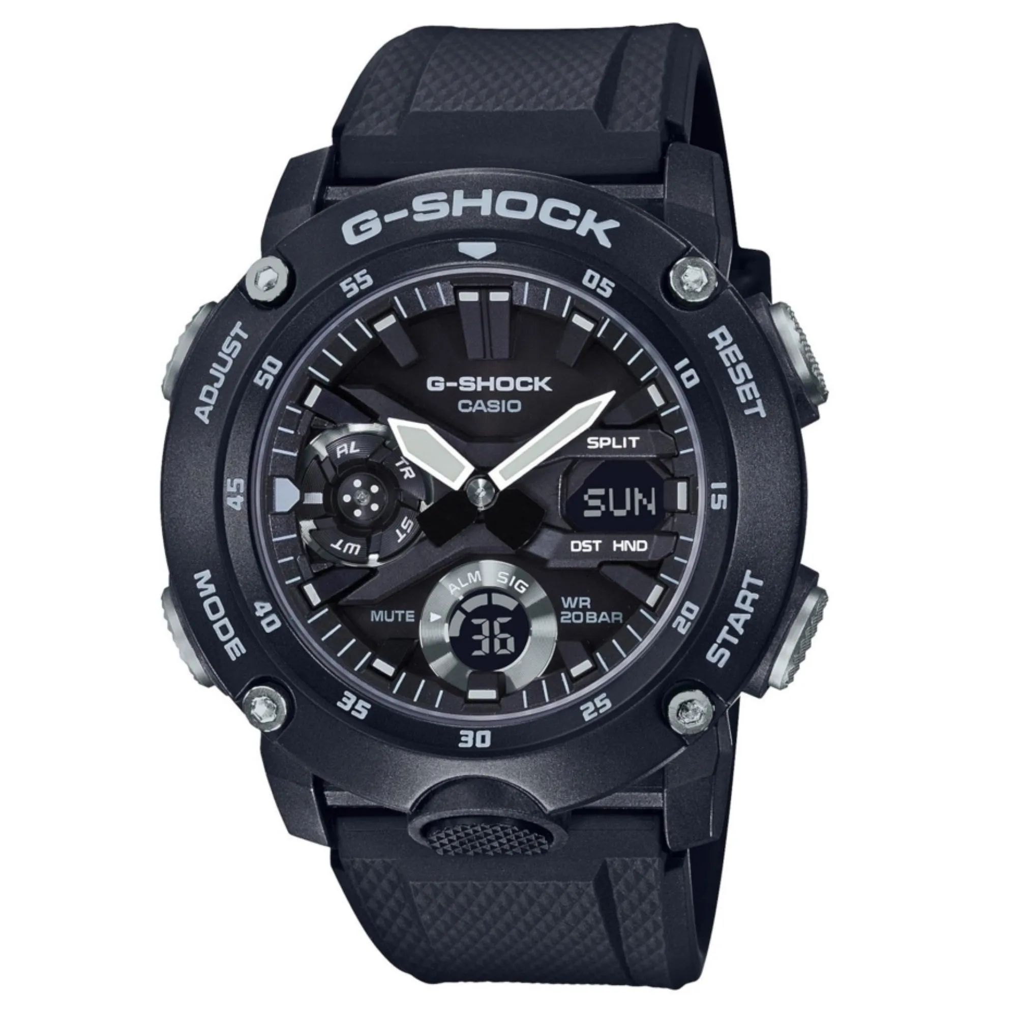 G-Shock GA-2000S-1AER Carbon Core Guard Watch sold by H.S. Johnson
