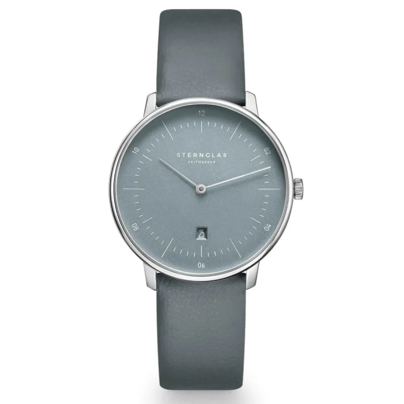 Sternglas S01-NDF17-KL10 Women's Naos XS Edition Flora Ice Blue Wristwatch sold by H.S. Johnson