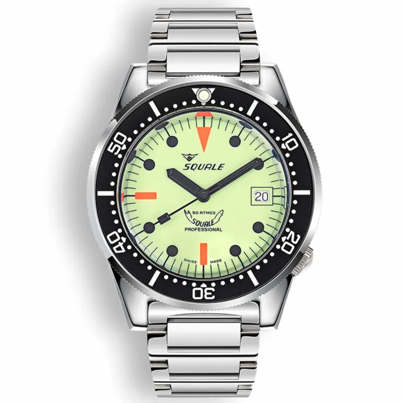 Squale 1521FULL.SQ20L Men's Classic Dive Automatic Watch sold by H.S. Johnson