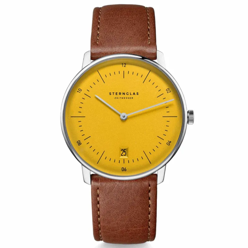 Sternglas S01-NAY23-MO02 Naos Edition Yellow Wristwatch sold by H.S. Johnson