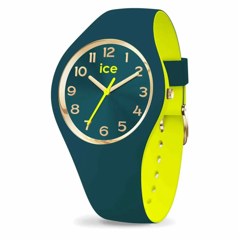Ice 023280 Duo Chic Dark Green Lime Wristwatch sold by H.S. Johnson