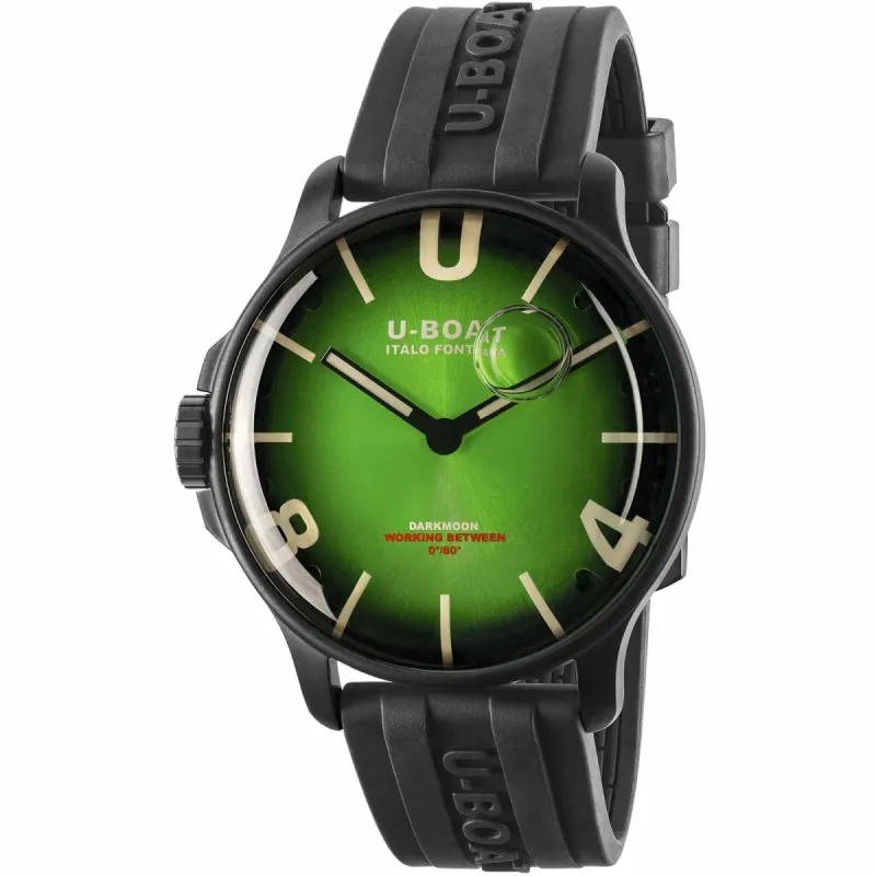 U-Boat 8698/D Darkmoon 44mm Green PVD Soleil Watch sold by H.S. Johnson