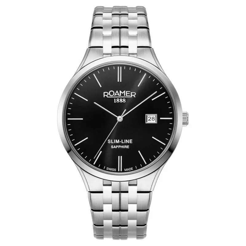 Roamer 512833 41 55 20 Men's Slim Line Classic Wristwatch sold by H.S. Johnson